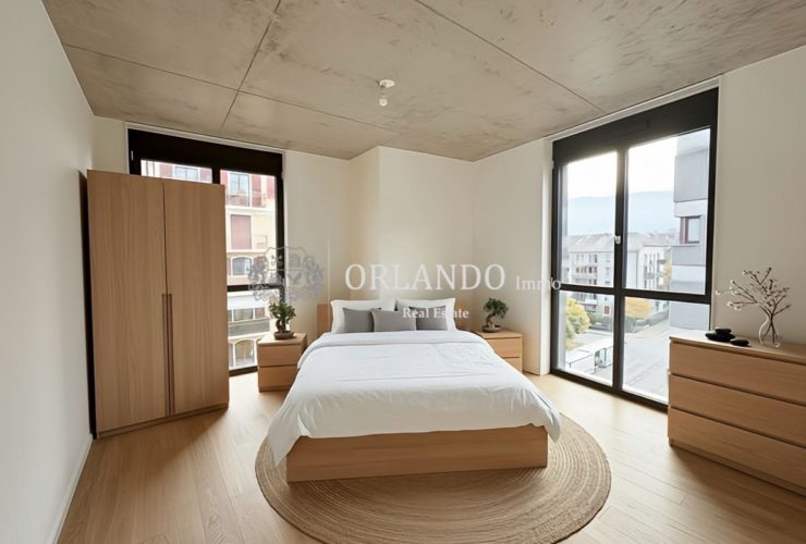 Bel appartement neuf de 5 pièces ( pignon ) 2 étage sans balcon - Secteur Carouge