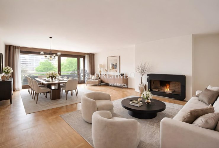 Reprise de bail – Appartement de 5 pièces de 122 m² avec balcons