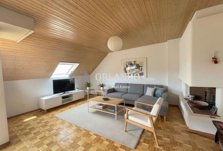 Appartement de 4 pièces en attique